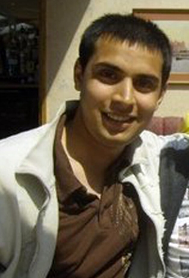Onschuldig slachtoffer Aamir Siddiqi.