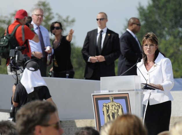 Sarah Palin tekende present.
