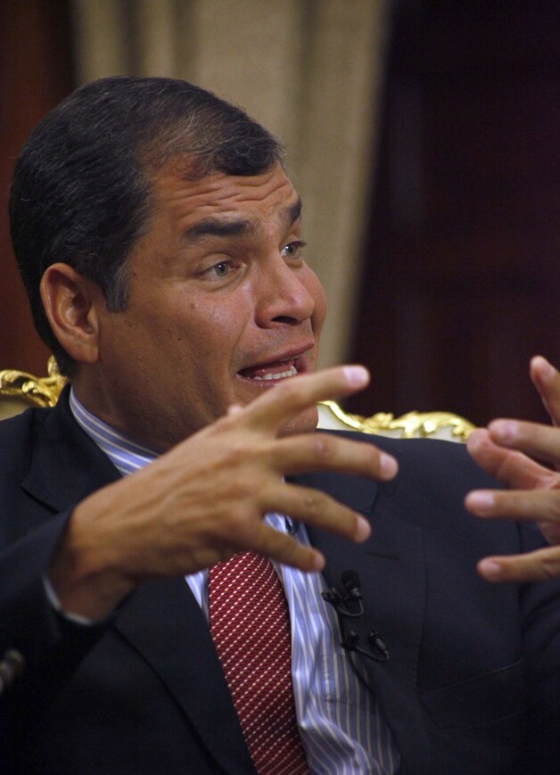Rafael Correa.