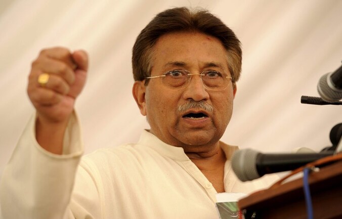 Musharraf op archiefbeeld.