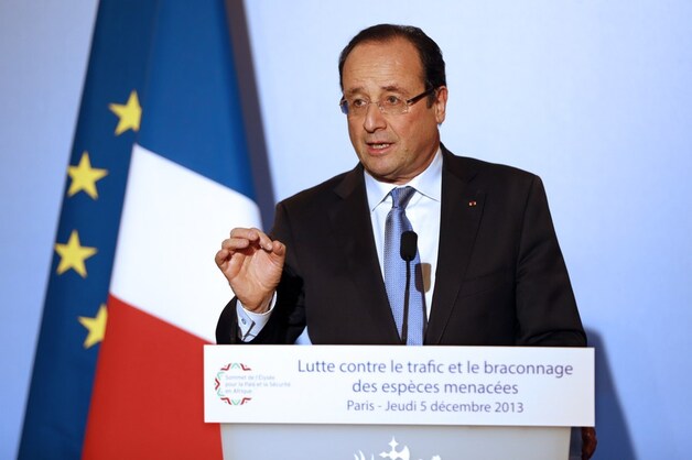 Frans president François Hollande.