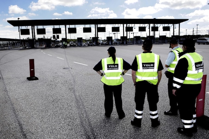 Denemarken startte gisteren met verscherpte grenscontroles.