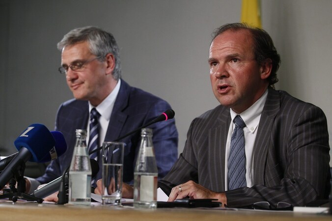 Kris Peeters en Philippe Muyters.