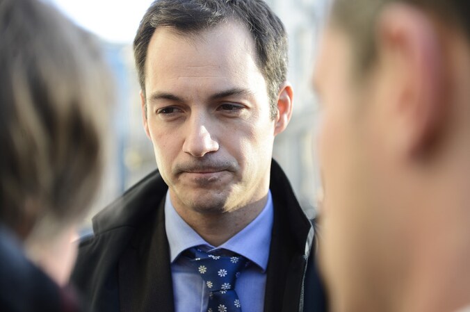 Vice-premier en minister van Pensioenen Alexander De Croo (Open Vld)..