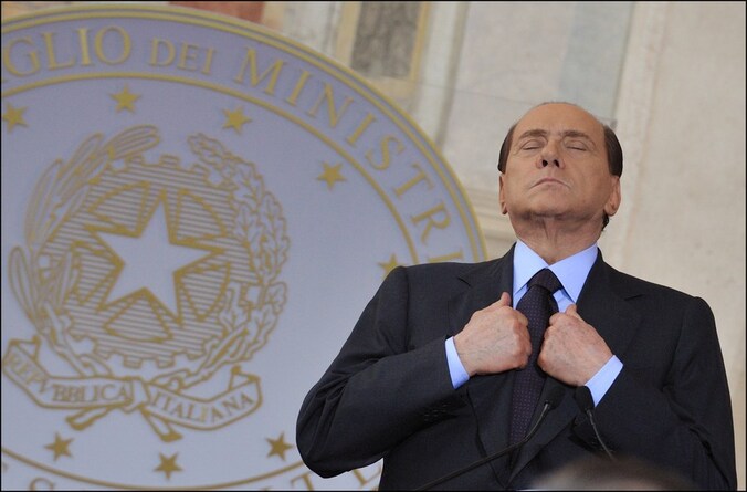Silvio Berlusconi.