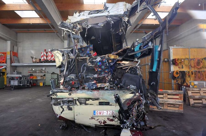De bestuurder van de verongelukte Belgische bus kende het traject goed, aldus burgemeester Simon Epiney.