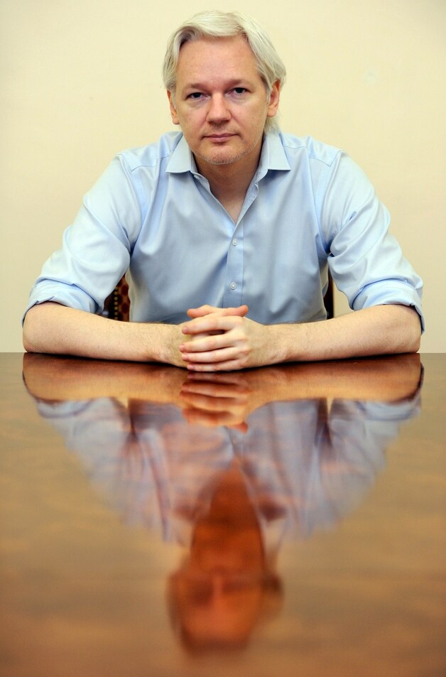 Julian Assange.
