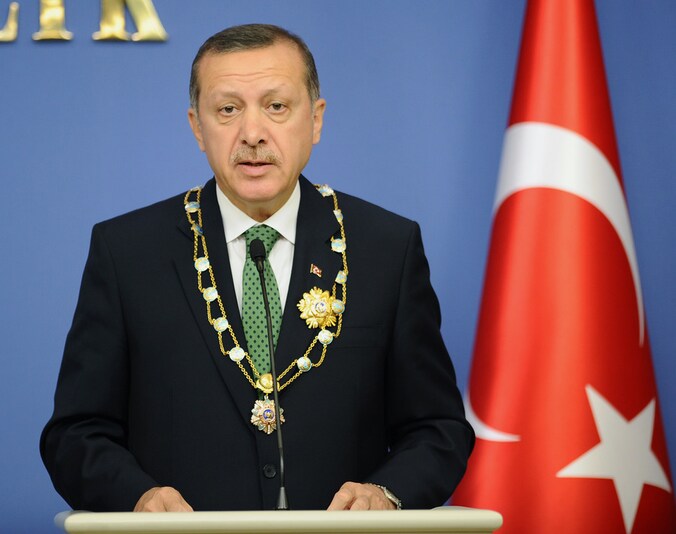 De Turkse premier Erdogan