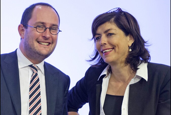 Ministers Van Quickenborne en Milquet.