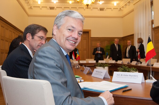 Vicepremier en minister van Buitenlandse Zaken Didier Reynders (MR).