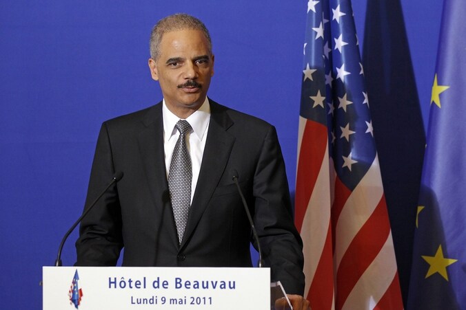 Eric Holder, de Amerikaanse minister van Justitie.