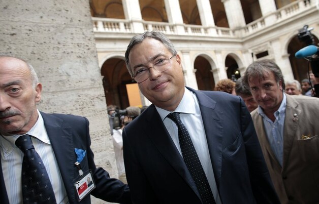 Lid van de Italiaanse senaatscommissie Andrea Augello.