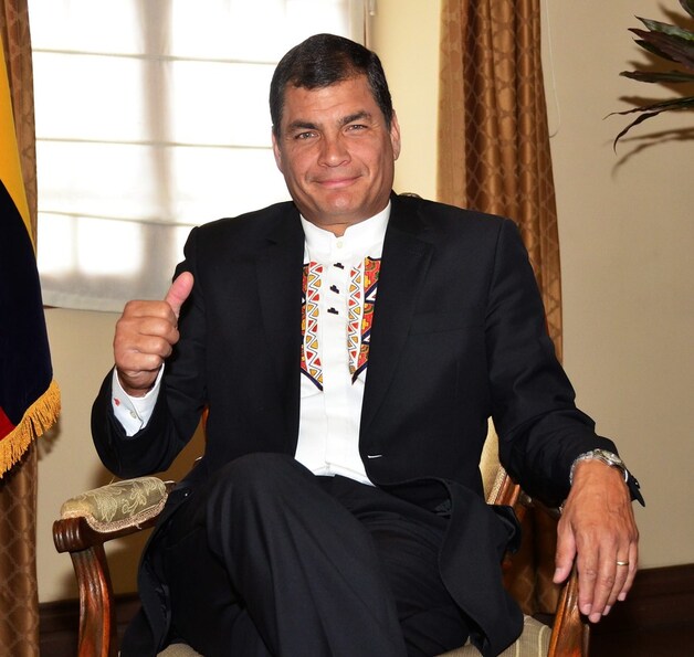 President Rafael Correa.