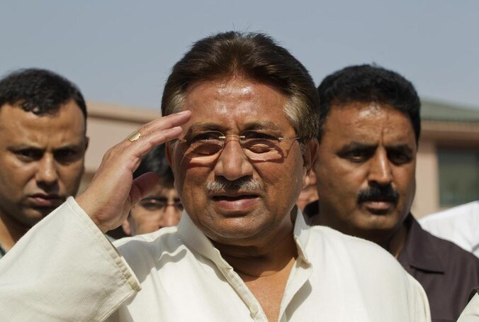Pakistaans ex-president Musharraf.