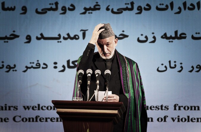 President Hamid Karzai