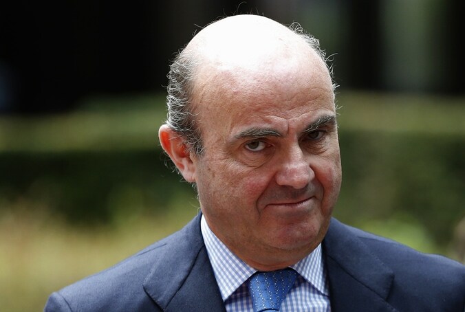 Spaanse minister van Economie Luis de Guindos.