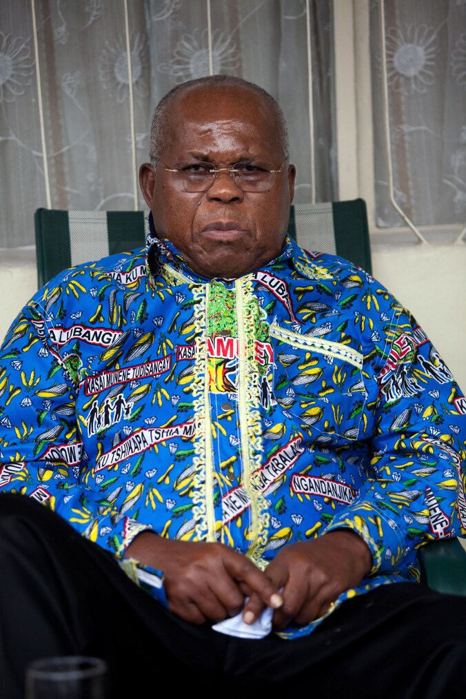 Oppositieleider in Congo Etienne Tshisekedi.