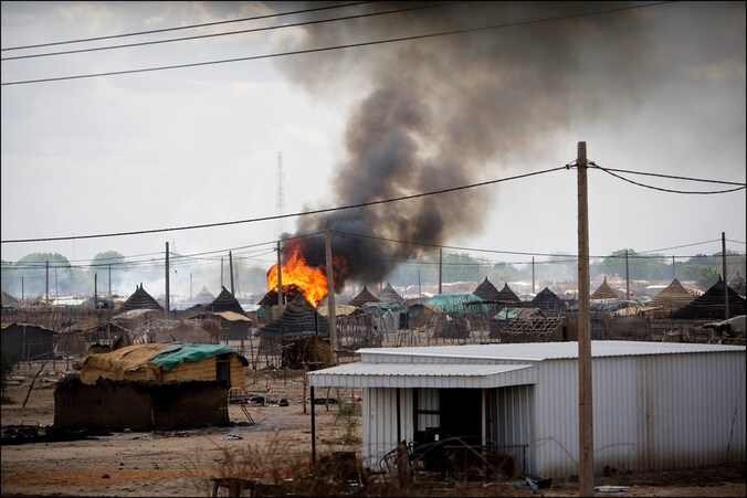 Abyei wordt sinds vorige week door het Noord-Soedanese leger bezet.