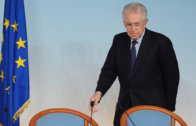 Italiaans premier Mario Monti.