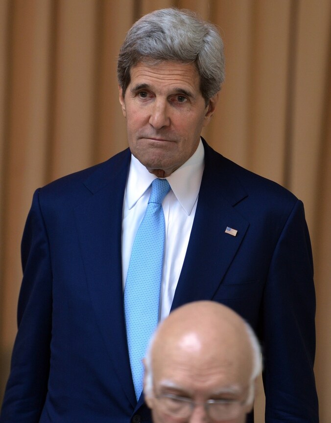 Minister van Buitenlandse Zaken John Kerry.