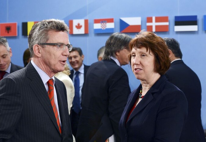 Catherine Ashton, de Europese minister van Buitenlandse Zaken.