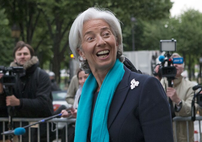 IMF-topvrouw Christine Lagarde.