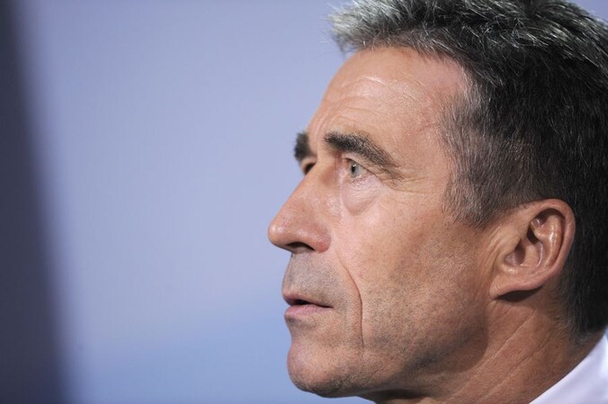 Anders Fogh Rasmussen, secretaris-generaal van de NAVO.