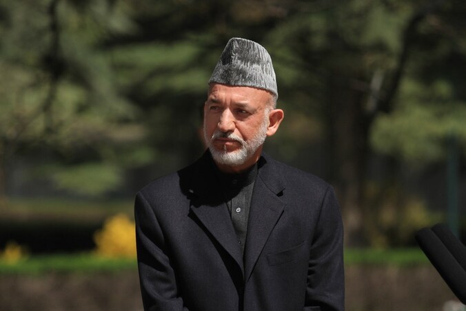 Afghaans president Hamid Karzai.
