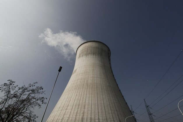 De kerncentrale van Tihange.