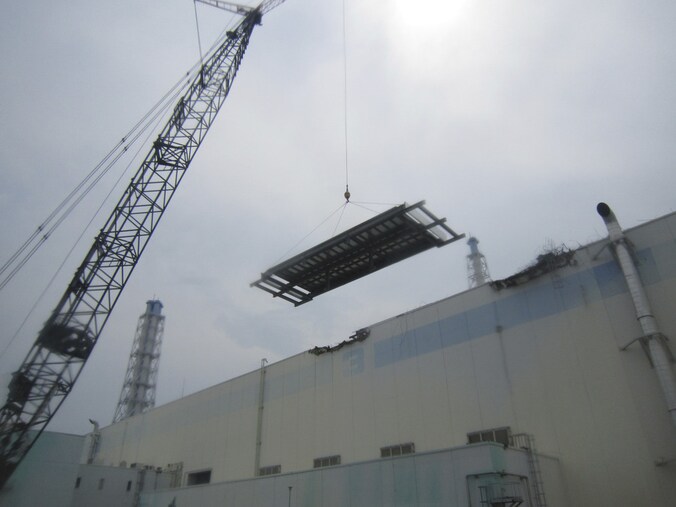 De zwaar beschadigde kerncentrale van Fukushima is volgens uitbater Tepco niet opnieuw getroffen.