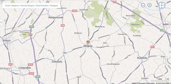 Foto: Bing Maps.