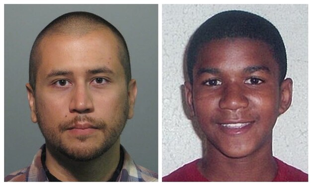 George Zimmerman en Trayvon Martin.