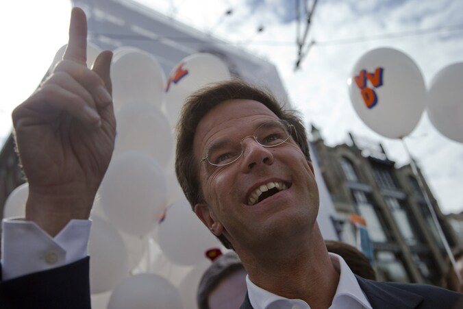 VVD-leider en premier Mark Rutte