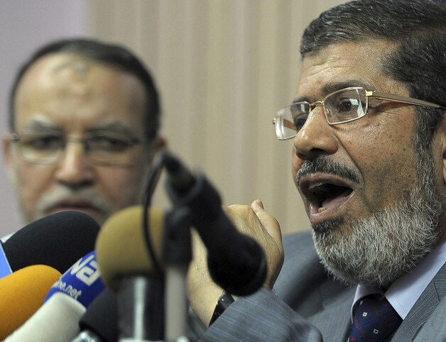 Woordvoerder Mohammed Morsi.
