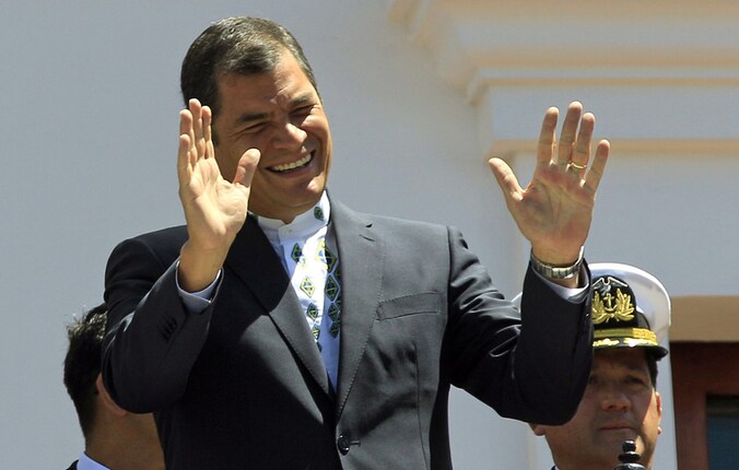 President Rafael Correa.