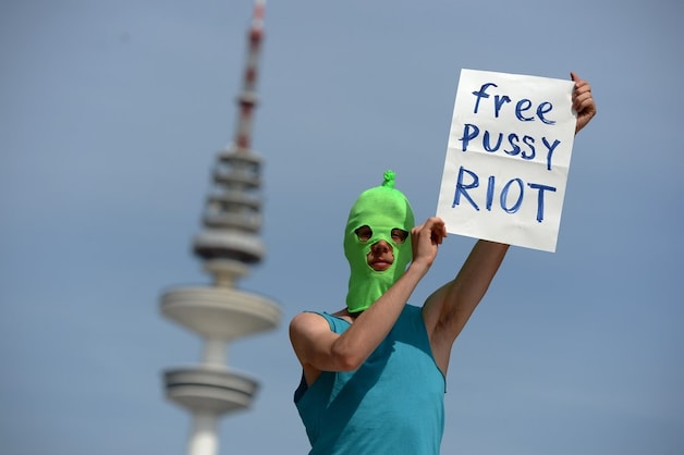 Protest in Berlijn.