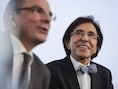 Minister van Financiën Koen Geens en premier Elio Di Rupo.