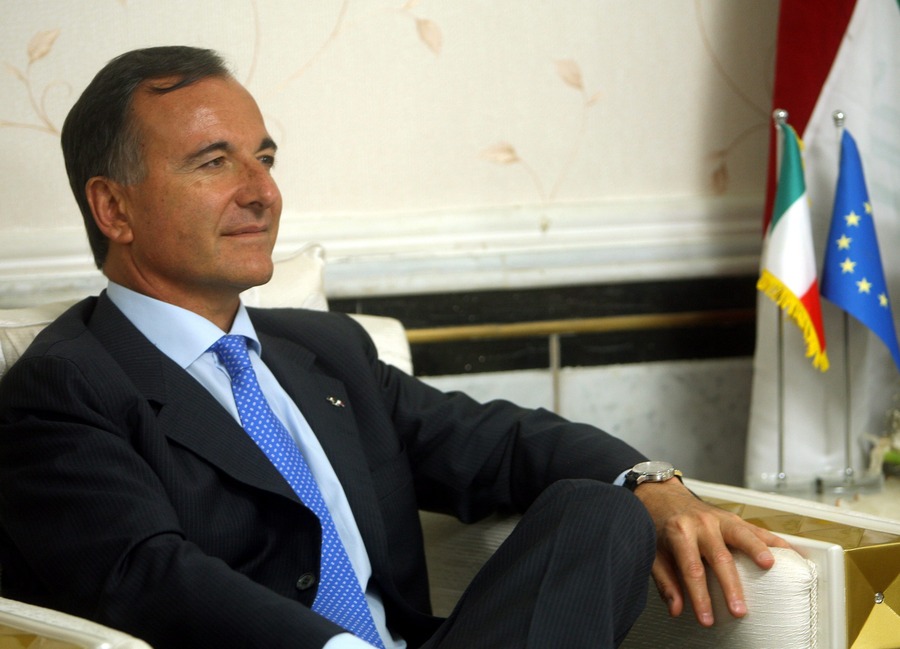 Franco Frattini, de Italiaanse minister van Buitenlandse Zaken.