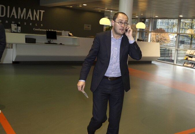 Vincent Van Quickenborne (Open Vld), de nieuwe burgemeester van Kortrijk.