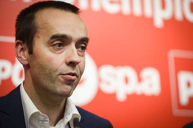 Sp.a-voorzitter Bruno Tobback.