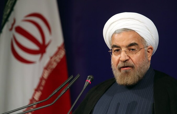 Iraanse president Hassan Rohani