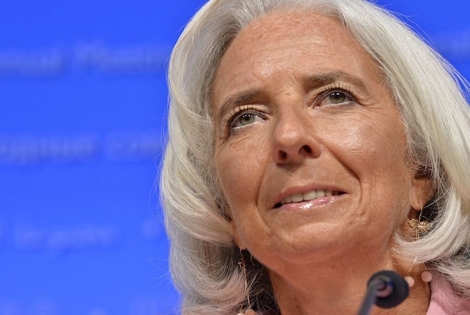 IMF-president Christine Lagarde.