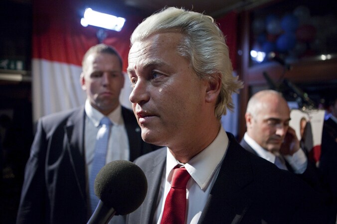 PVV-voorzitter Geert Wilders.