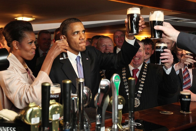 Michelle en Barack Obama.