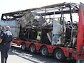 Bij een bomaanslag op een bus met Israëlische toeristen in Bulgarije vielen in juli vorig jaar acht doden.