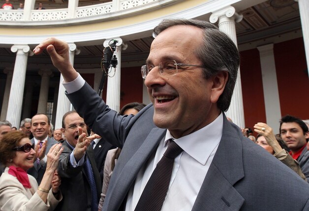 Nea Dimokratia-leider Antonis Samaras