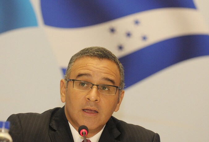 President Mauricio Funes.