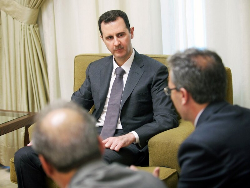 De Syrische president Bashar al-Assad.