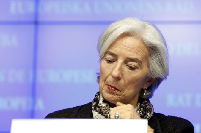 IMF-voorzitster Christine Lagarde.