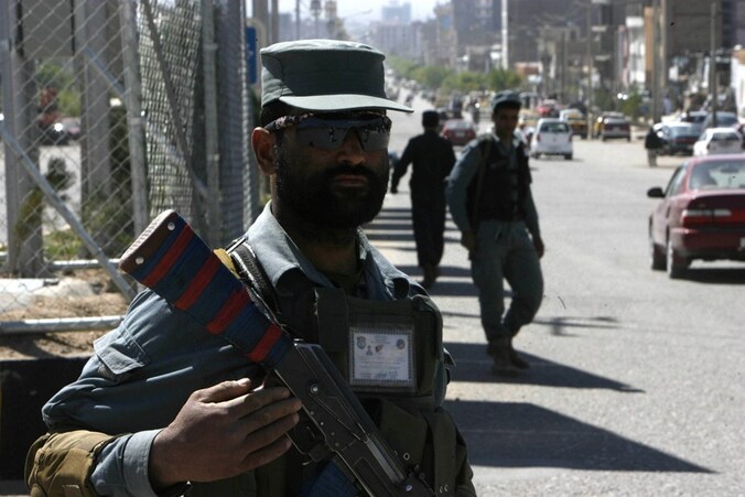 Beveiliging in Afghanistan.